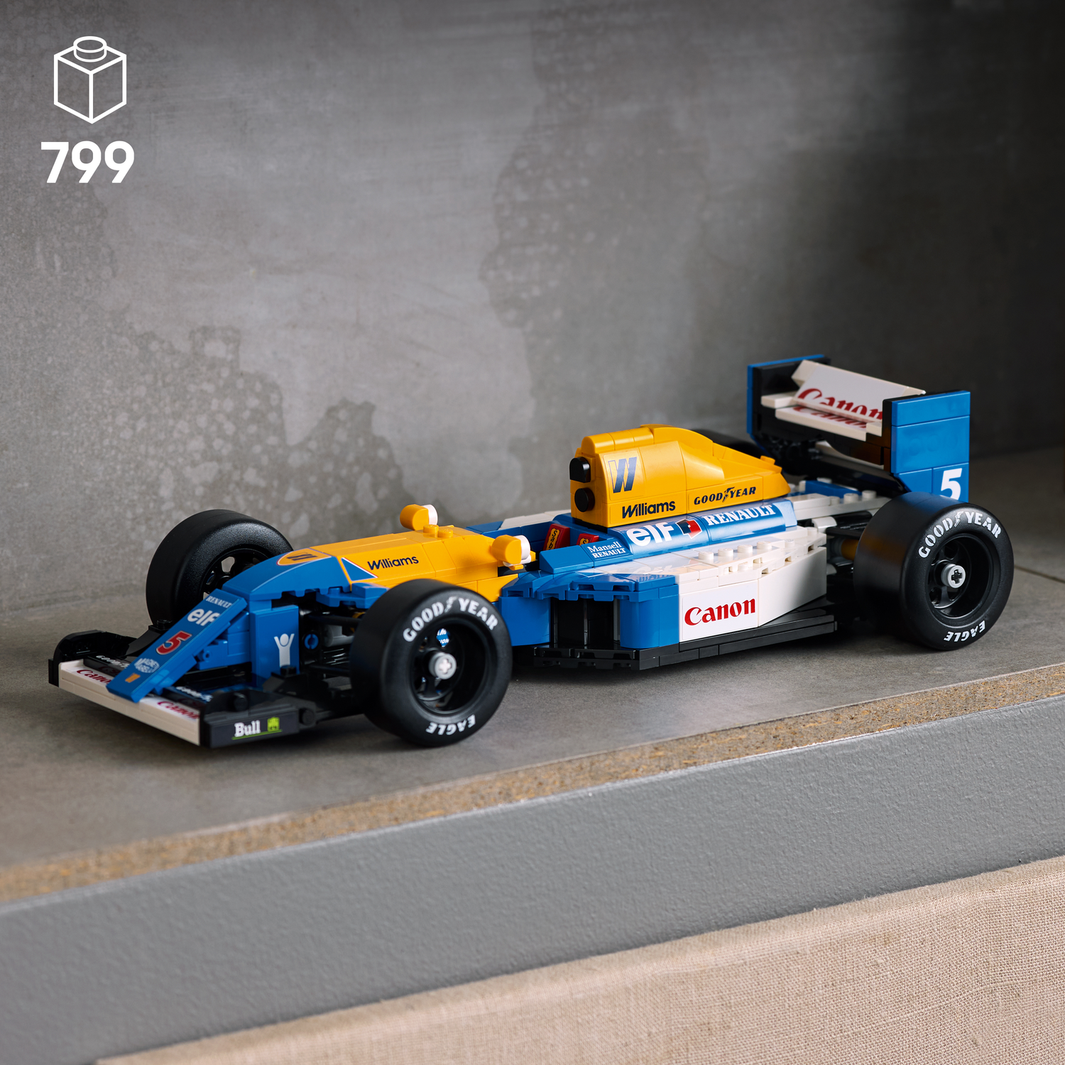 LEGO Icons Williams Racing FW14B & Nigel Mansell 10353L