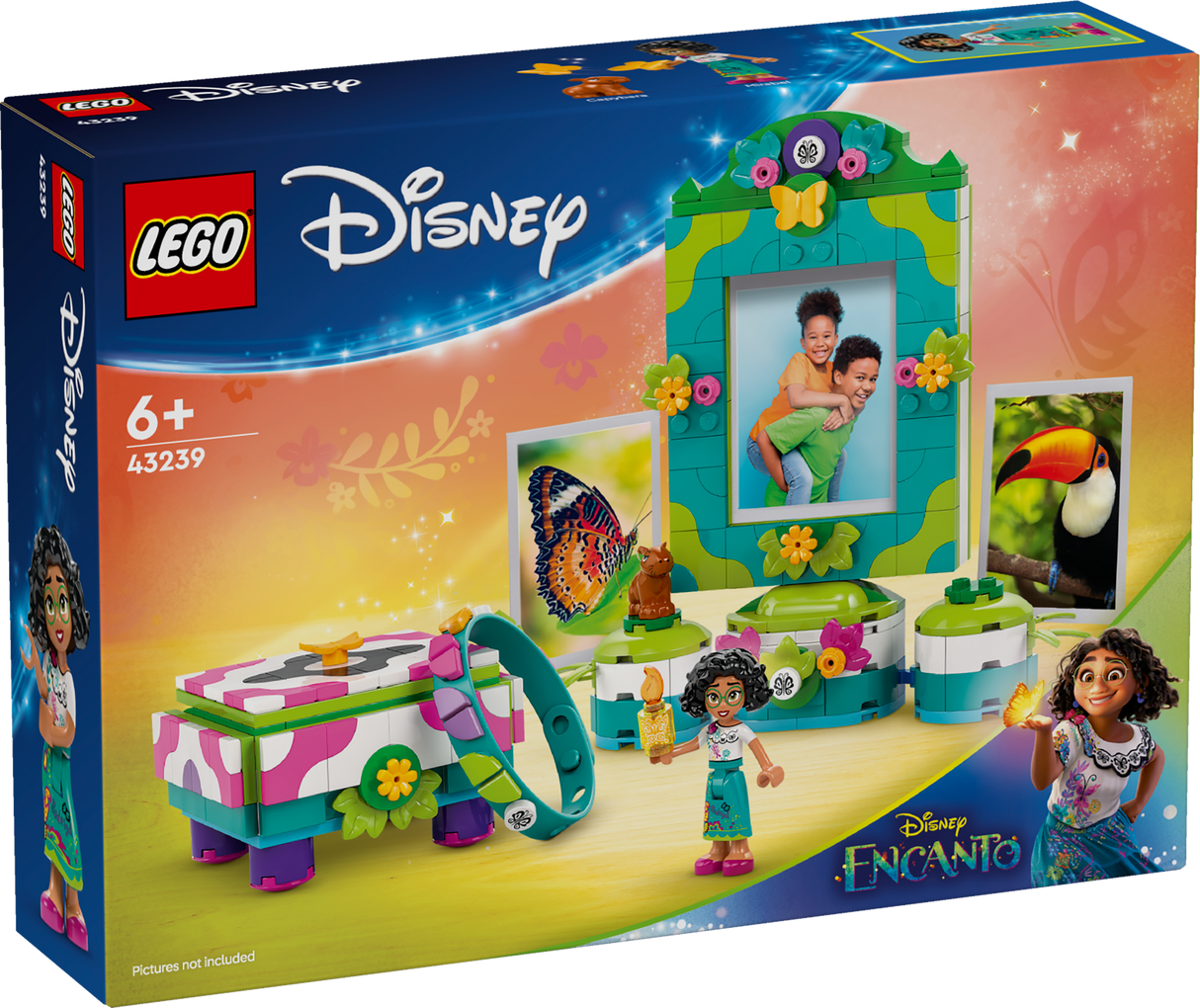 LEGO Disney Mirabel's Photo Frame and Jewelry Box
 43239L