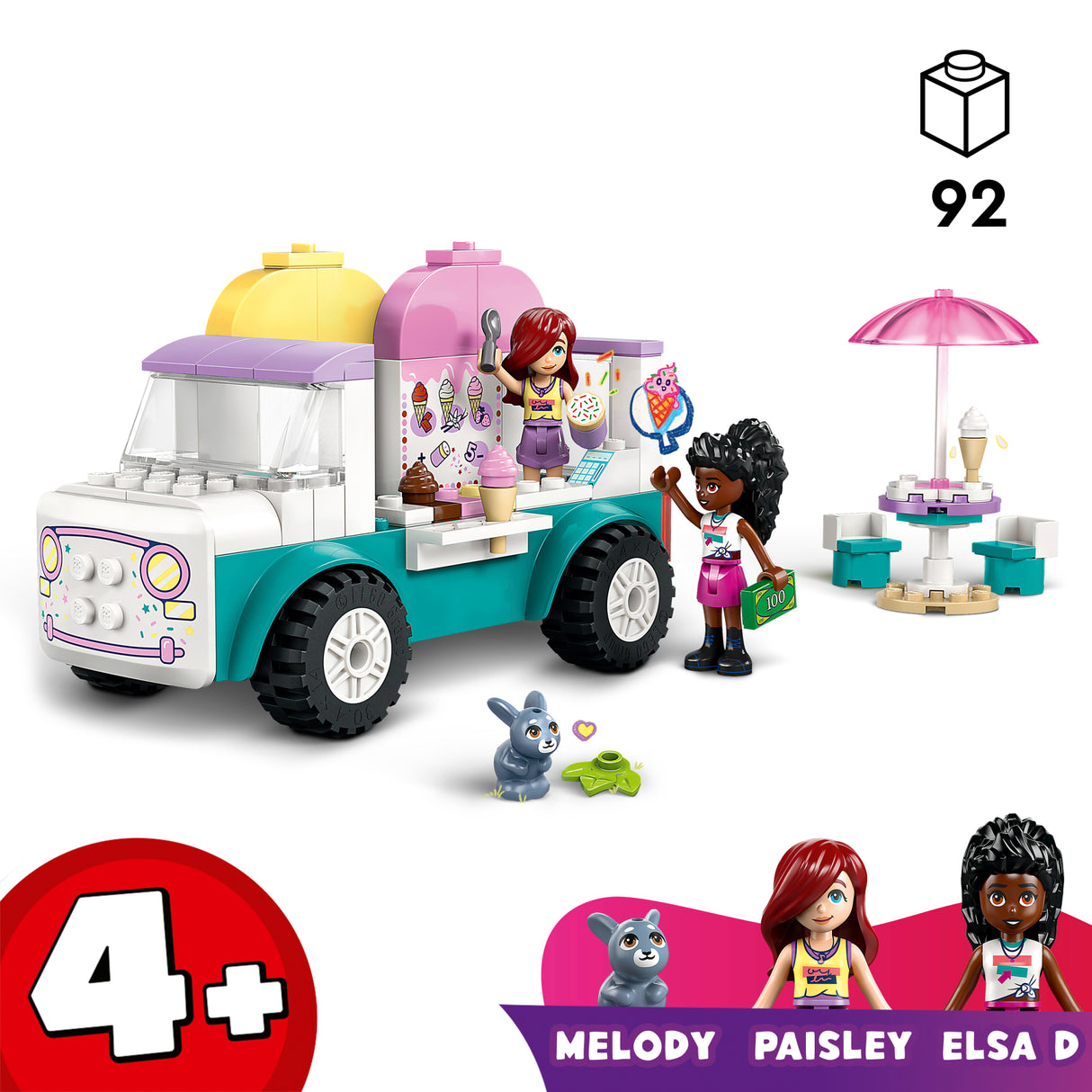 LEGO Friends Heartlake City Ice Cream Truck 42644L