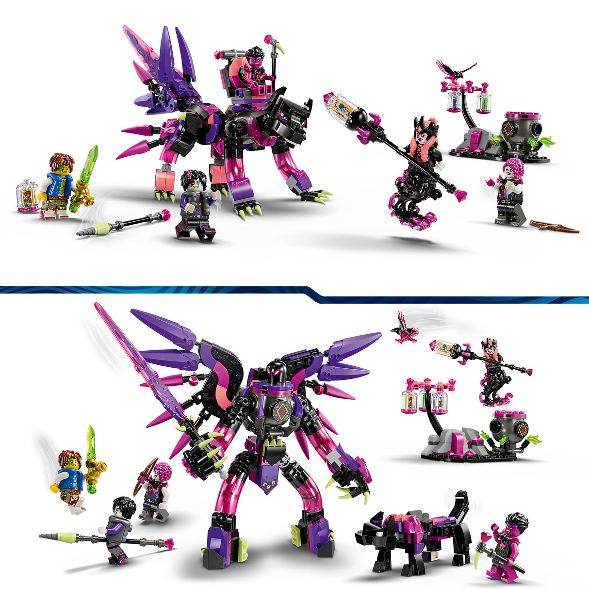LEGO DREAMZzz The Never Witch's Nightmare Creatures 71483L