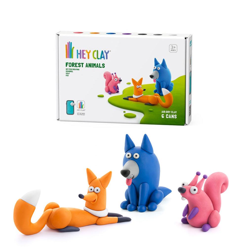 HEY CLAY Modeling Clay Forest Animals Selection 1 60043E
