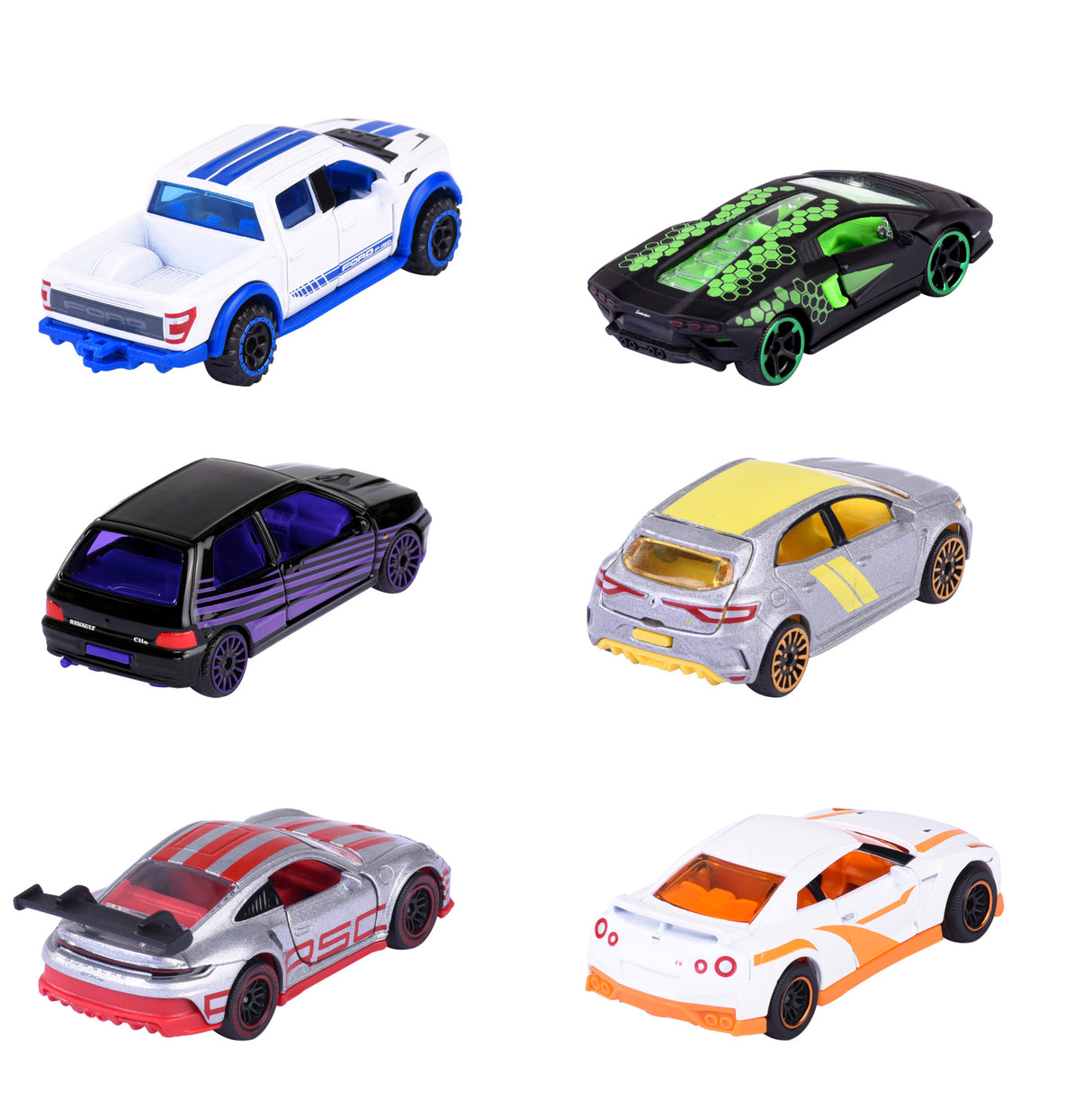Majorette Model Cars From - 6 different 212054034B