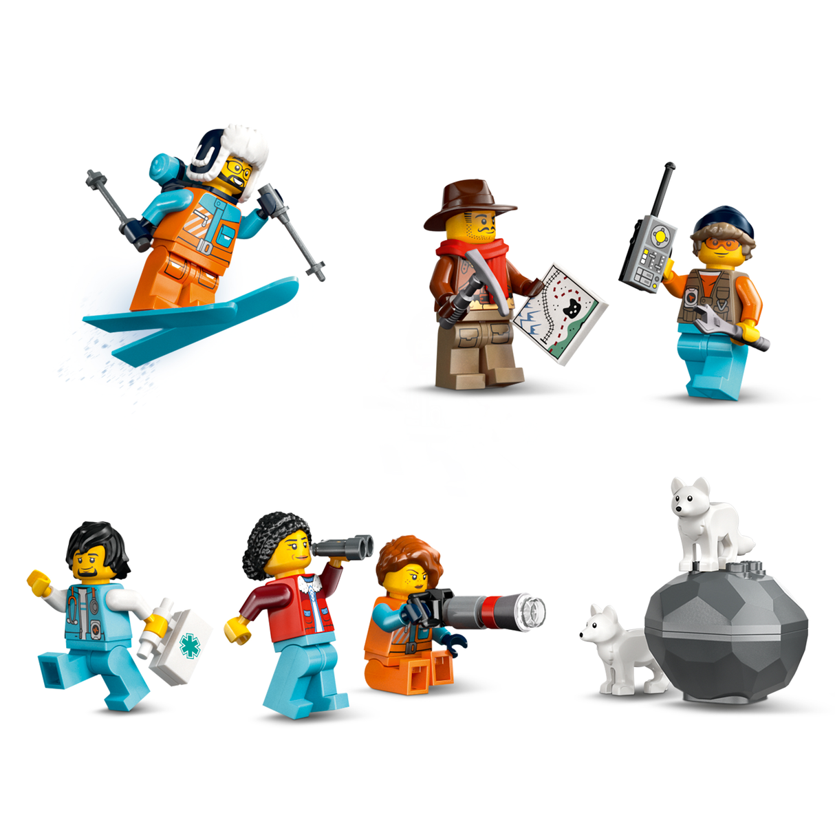 LEGO City Explorers' Arctic Polar Express Train
 60470L