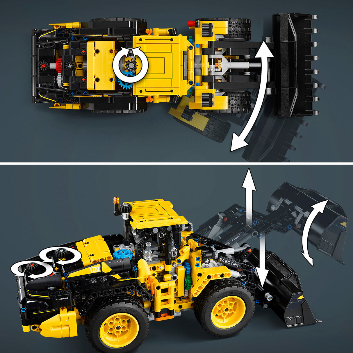 LEGO Technic Volvo l120 Electric Wheel Loader
 42209L