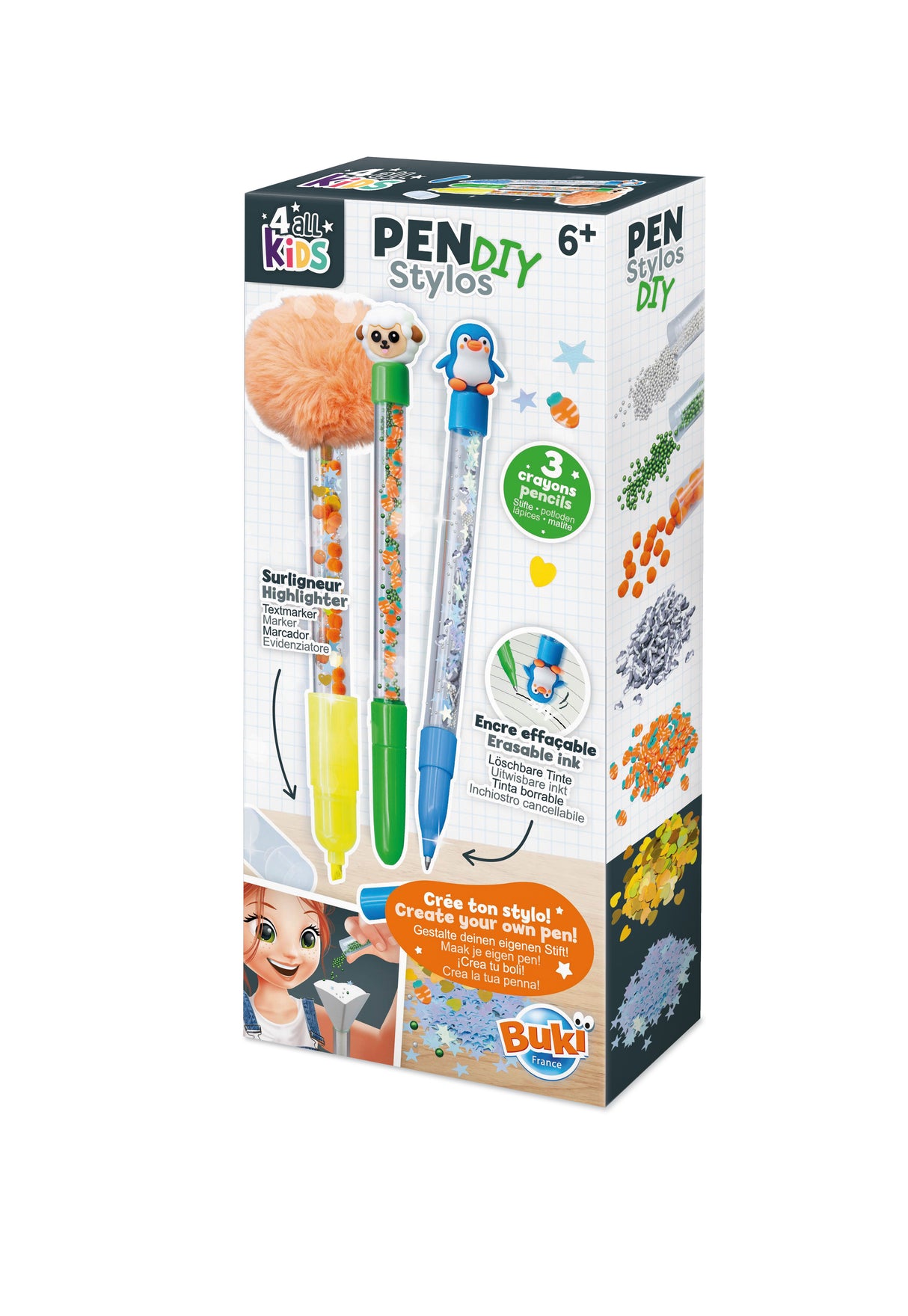 Buki DIY Pen - Animals FK009I