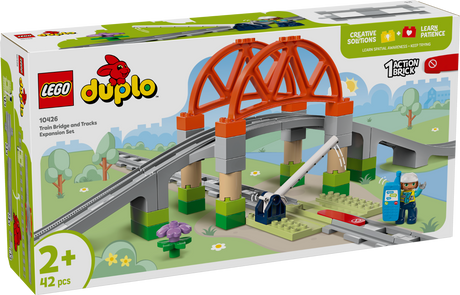 LEGO DUPLO Train Bridge and Tracks Expansion Set 10426L