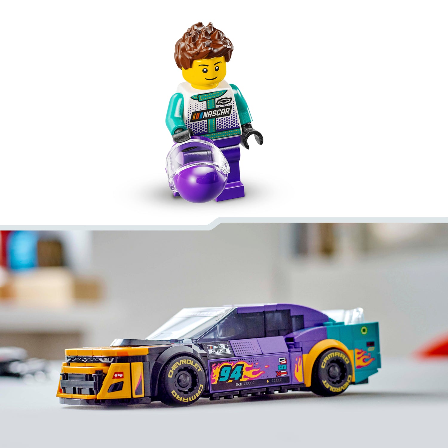 LEGO Speed Champions NASCAR Next Gen Chevrolet Camaro ZL1 76935L