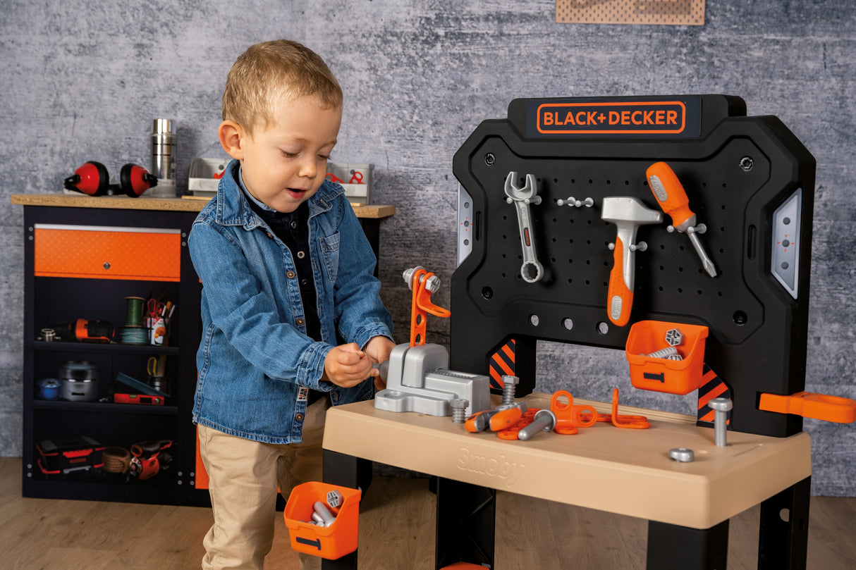 Smoby B&D Bricolo Workbench 78 Pieces 360739S