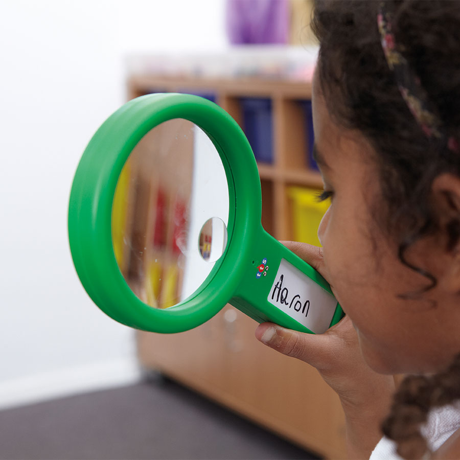 TTS See and Speak Recordable Magnifying Glass 6pk SC00553B