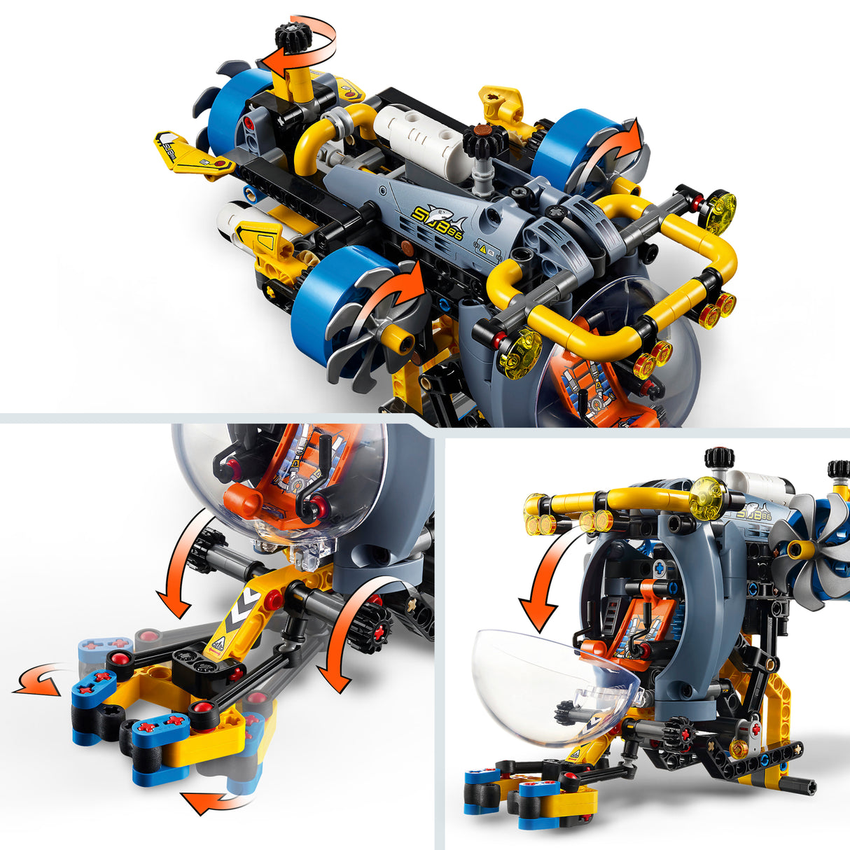 LEGO Technic Deep-Sea Research Submarine 42201L