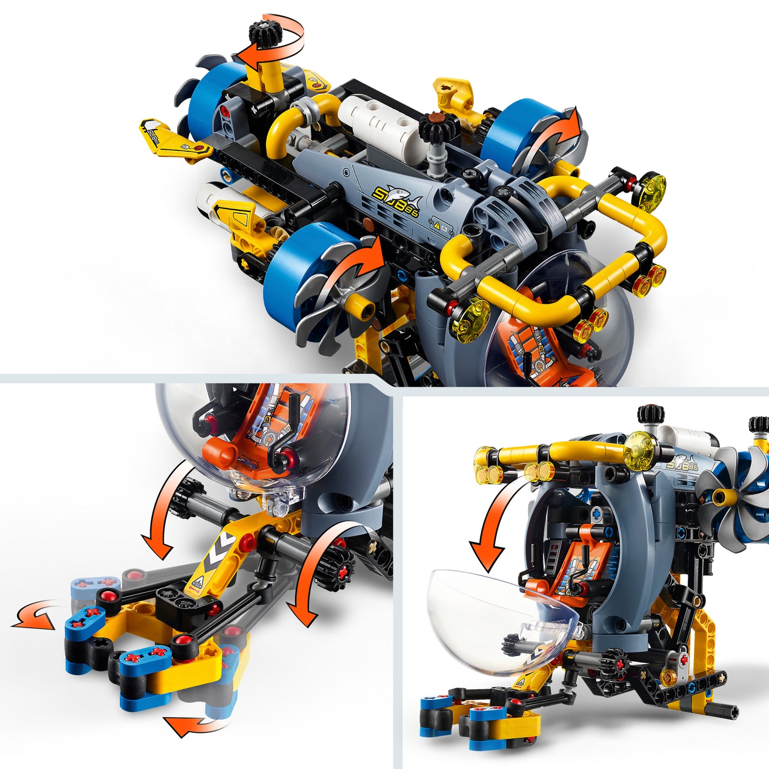 LEGO Technic Deep-Sea Research Submarine 42201L
