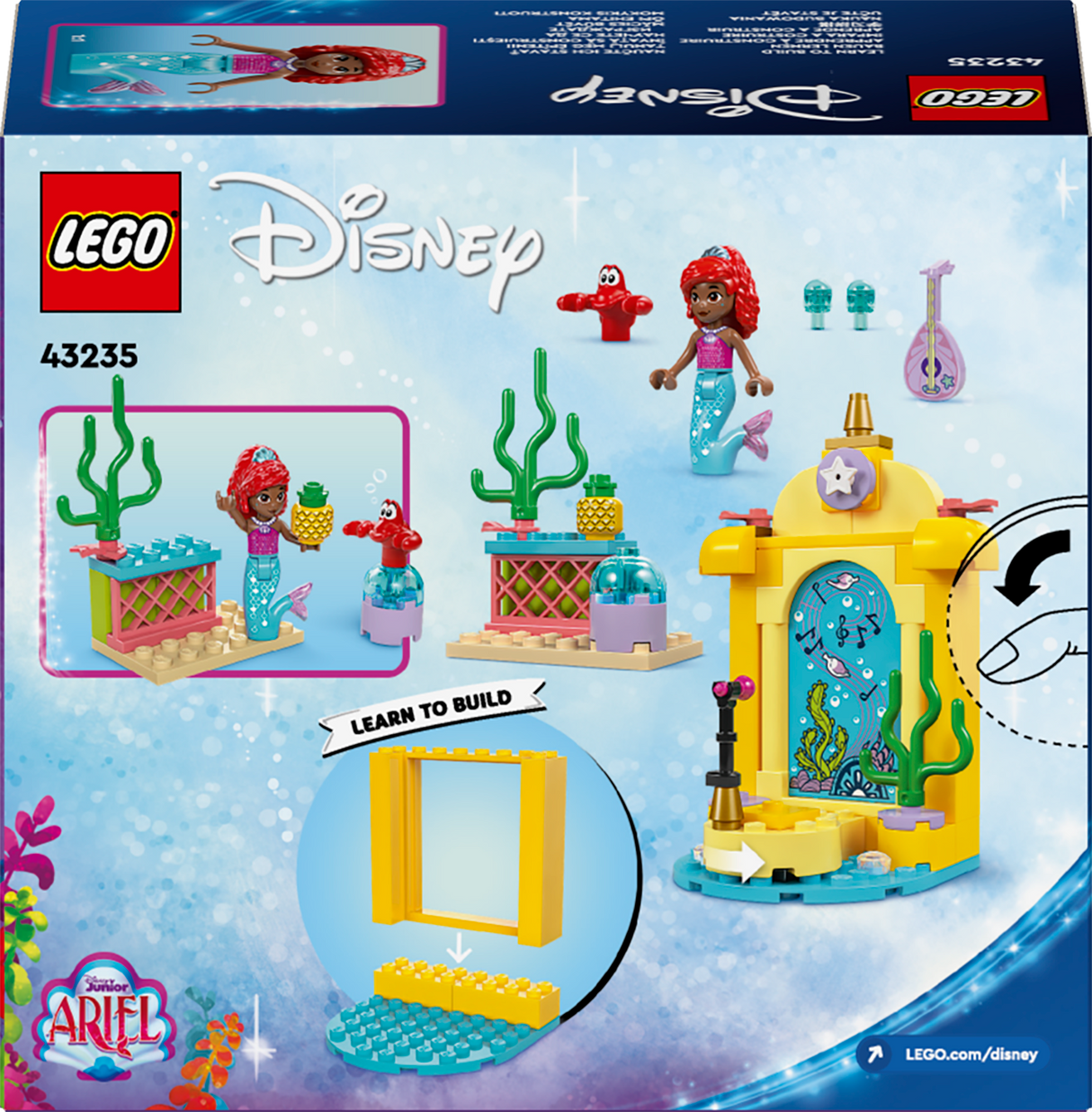 LEGO Disney Ariel's Music Stage 43235L