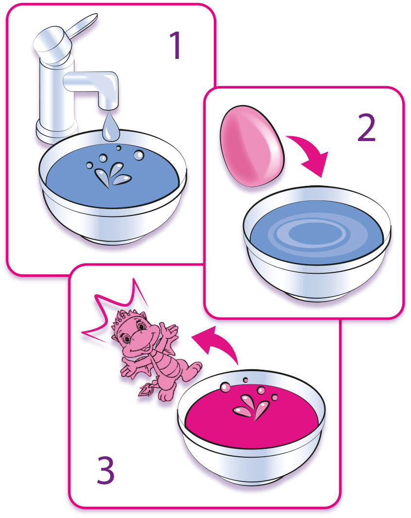 Simba Dragon in Sapphire Surprise Egg 105951017B