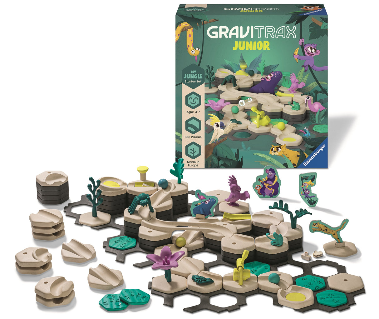 Ravensburger GraviTrax Junior Starter Set  Jungle 27499UU