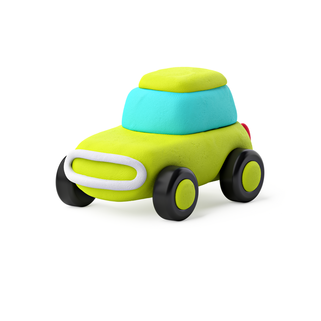 HEY CLAY Modeling Clay Eco Cars with Wheels 60901E