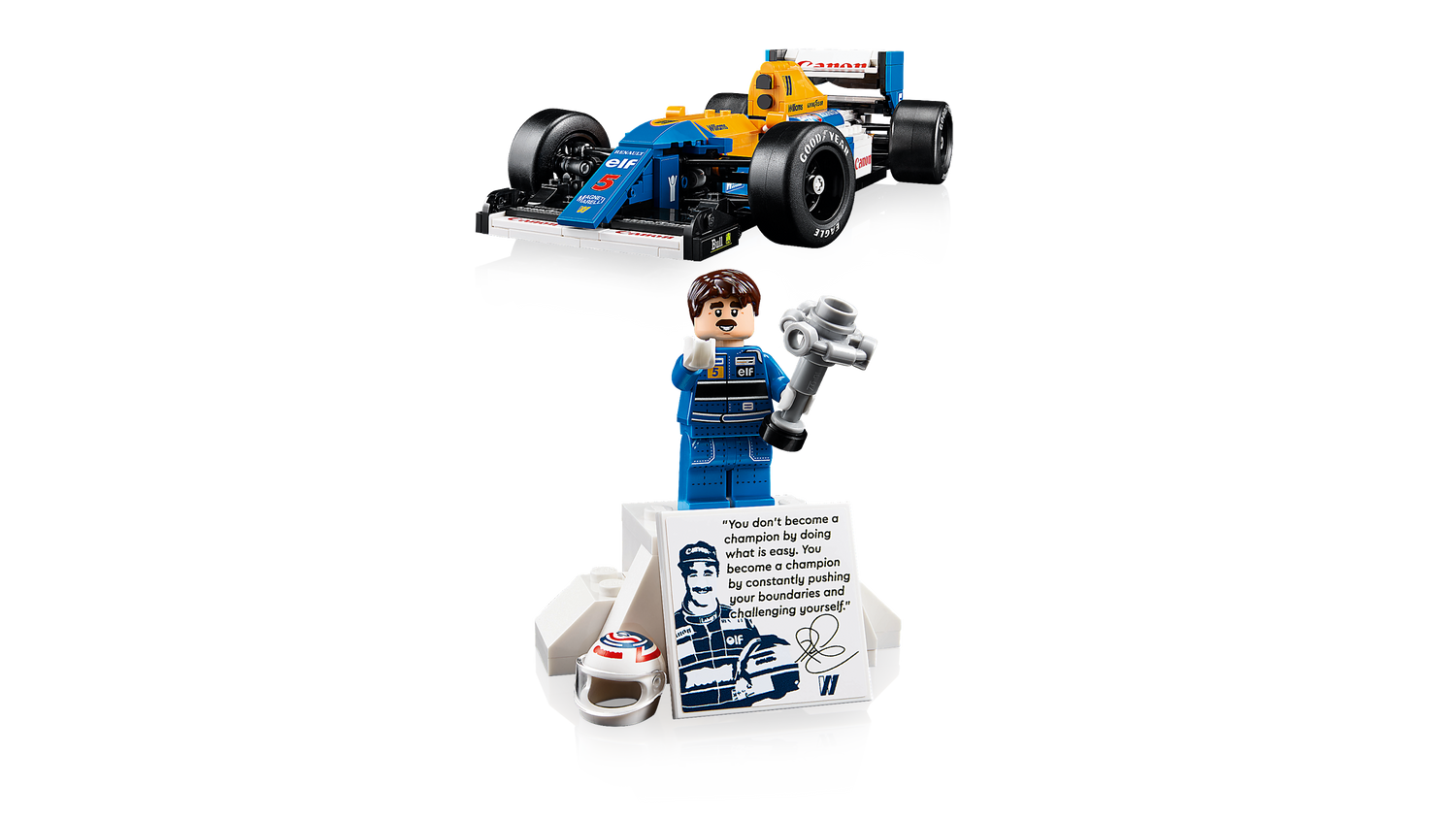 LEGO Icons Williams Racing FW14B & Nigel Mansell 10353L