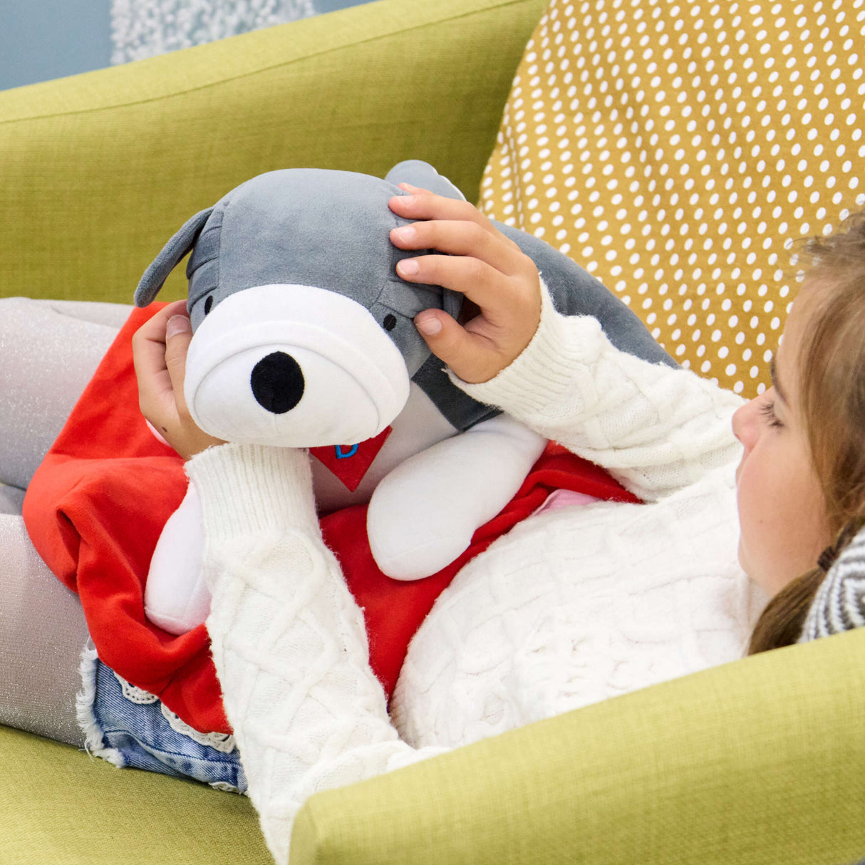 TTS Weighted Lap Buddies & Blanket - Schnauzer SD12678B