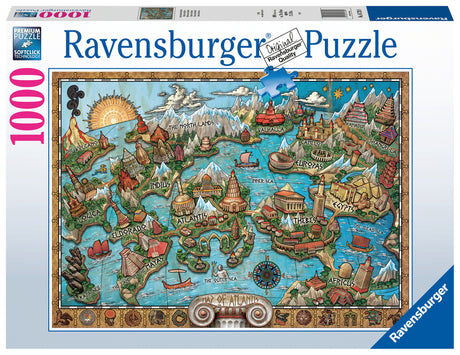 Ravensburger Puzzle 1000 pc Atlantis 167289V