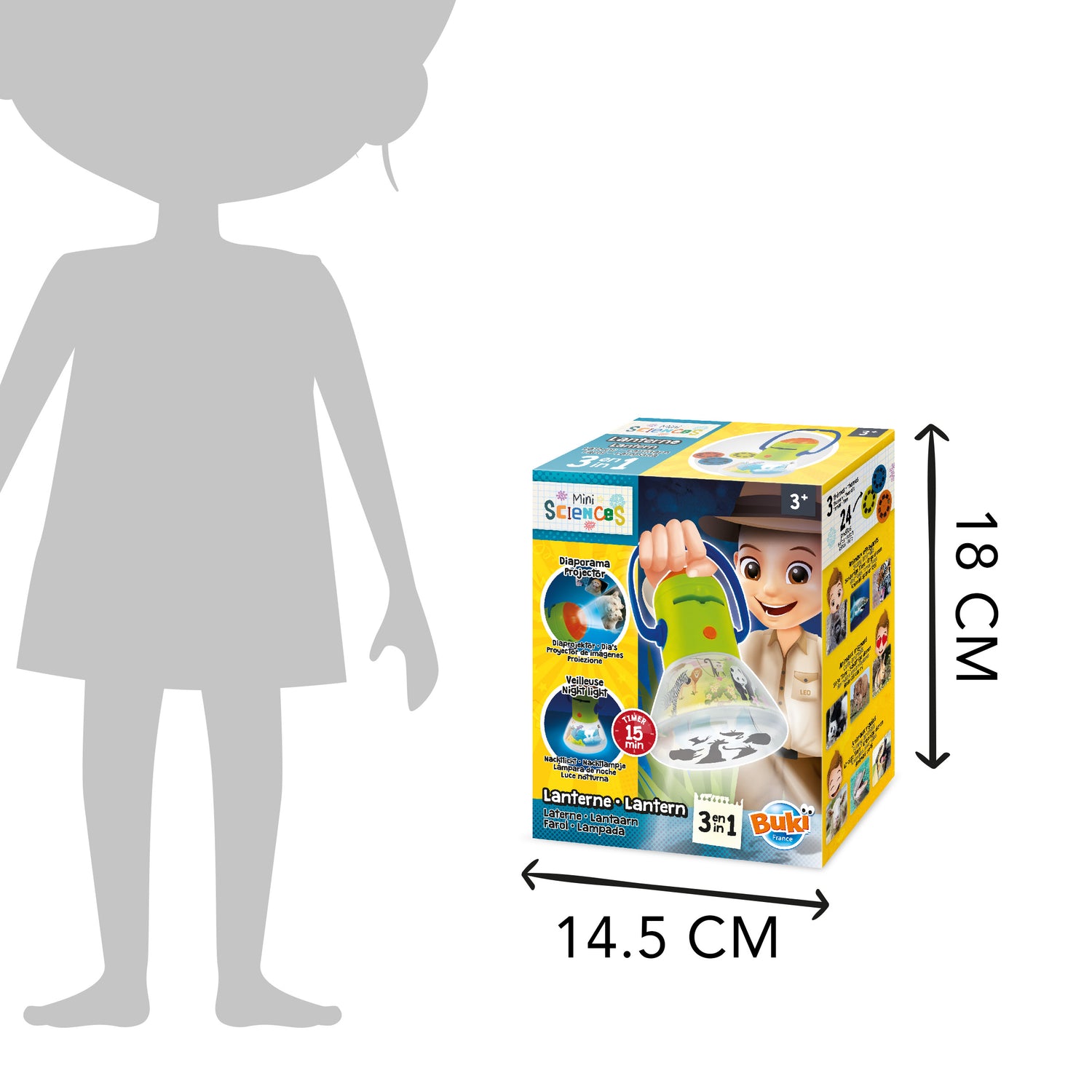 Buki 3-in-1 Lantern 9006I