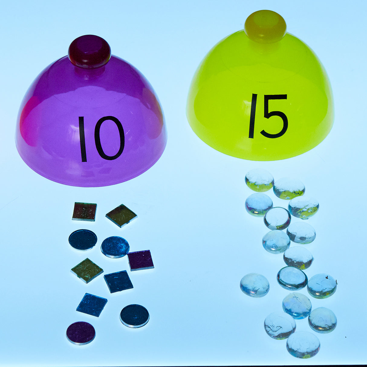 TTS Lightbox Translucent Number Sorting Domes EY07317B