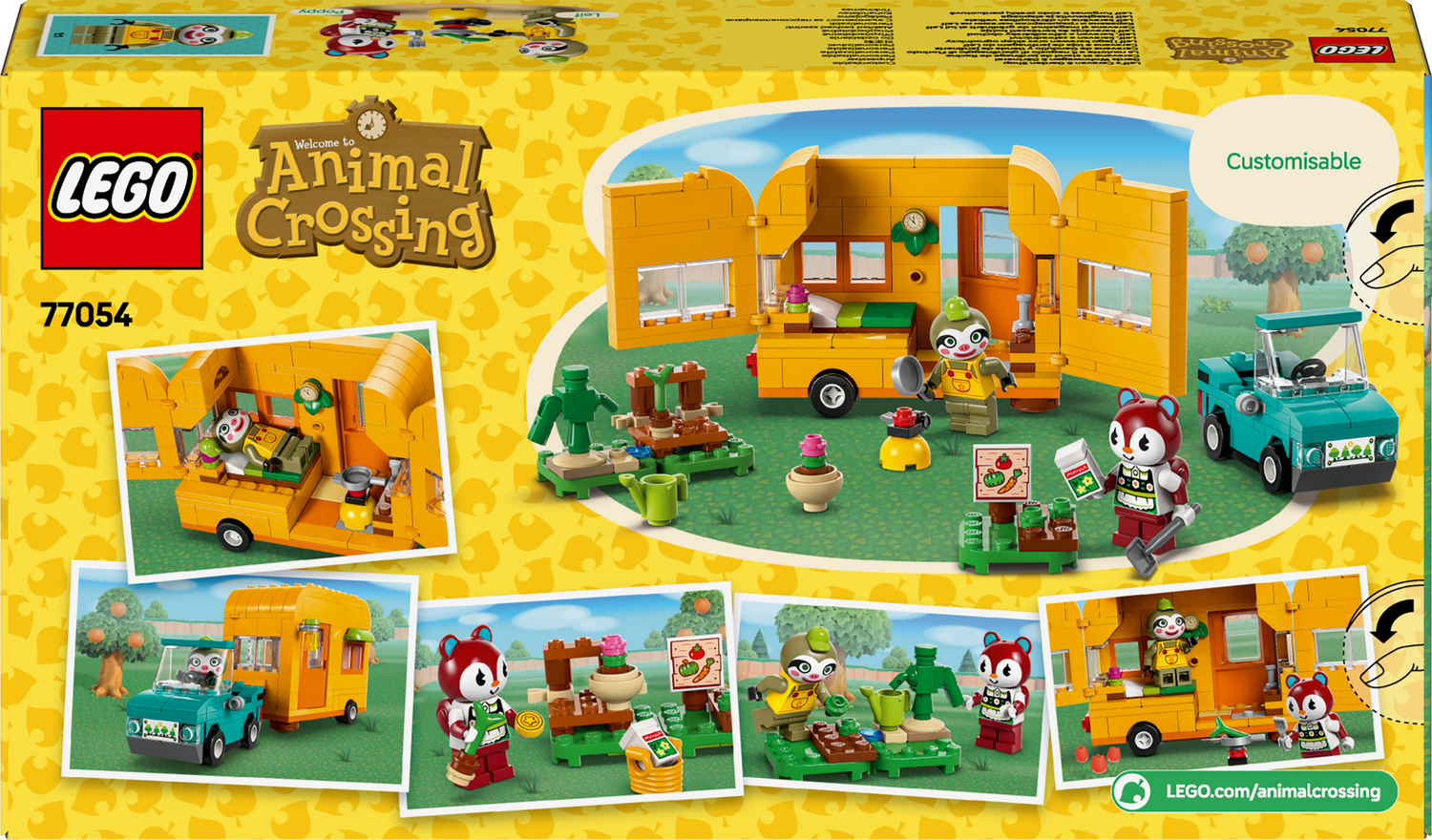 LEGO Animal Crossing Leif's Caravan & Garden Shop 77054L