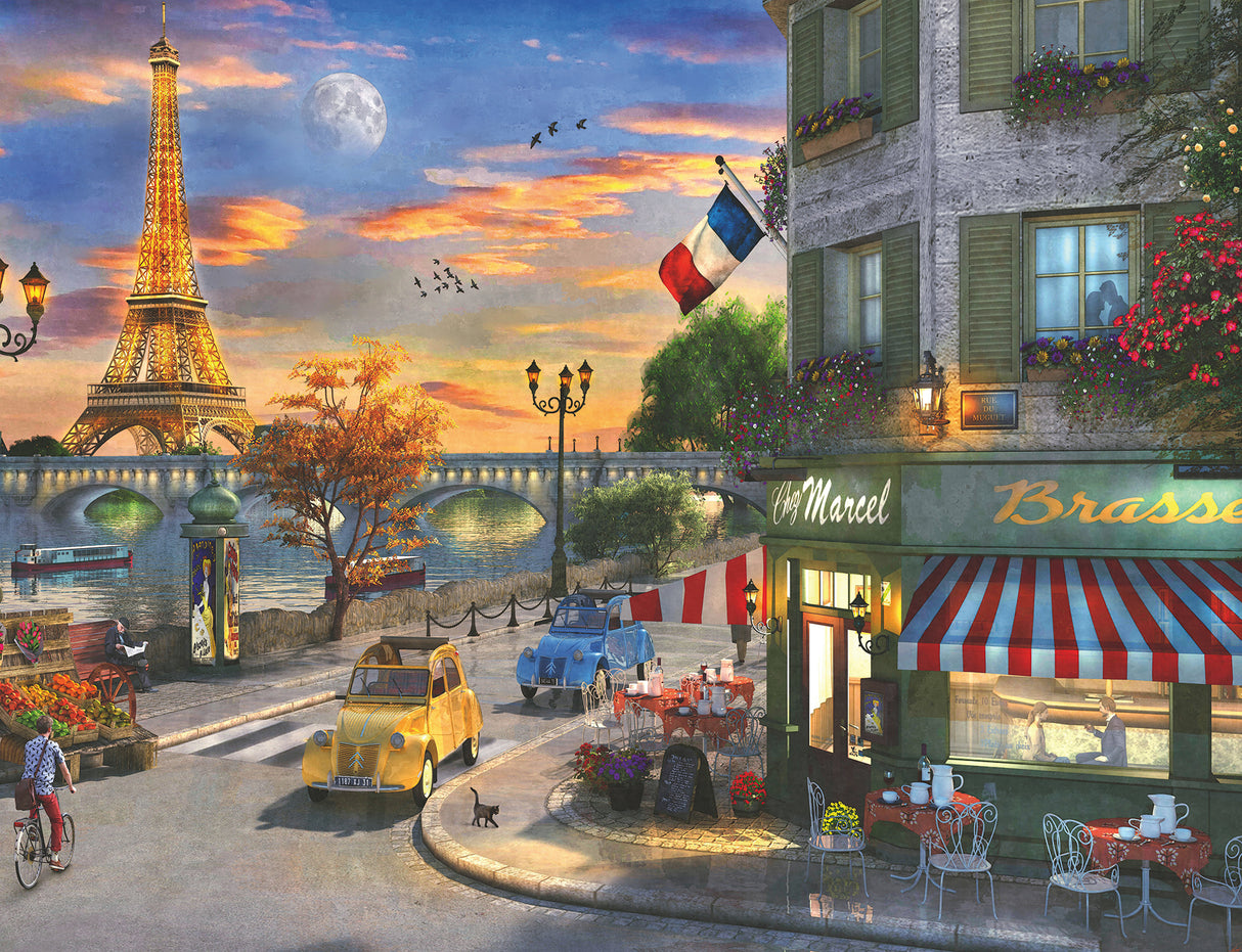 Ravensburger Puzzle 2000 pc of Paris Sunset 167166V