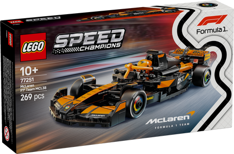 LEGO Speed Champions McLaren F1® Team MCL38 Race Car 77251L