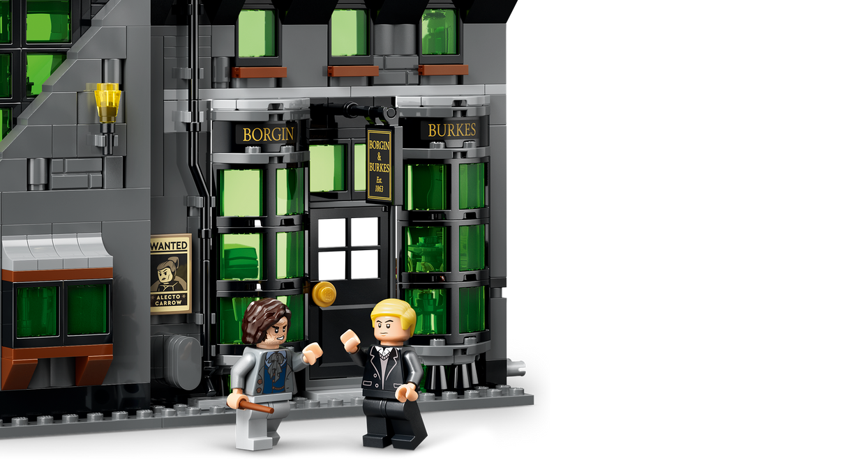 LEGO Harry Potter Knockturn Alley Wizarding Shops 76471L