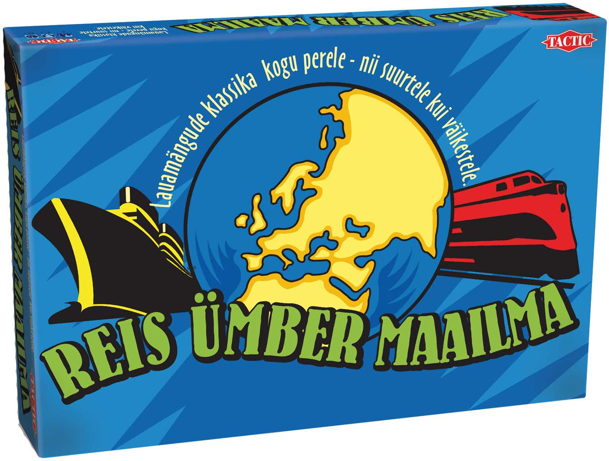 Tactic Board Game A Trip Around the World 02040T