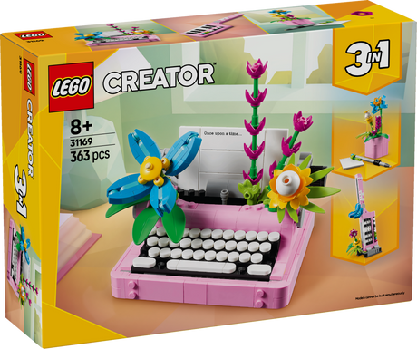 LEGO Creator Typewriter with Flowers 31169L