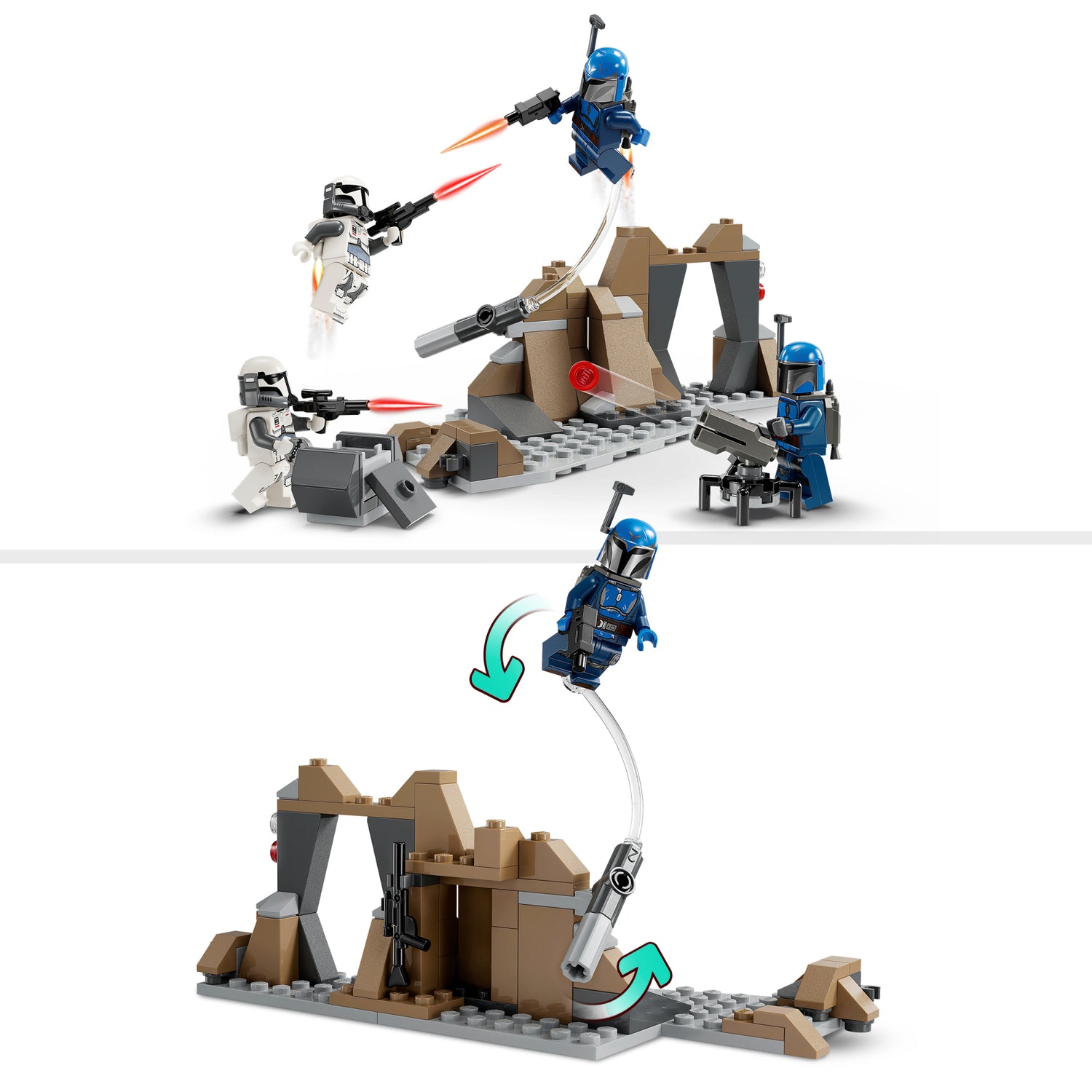 LEGO Star Wars Ambush on Mandalore Battle Pack 75373L