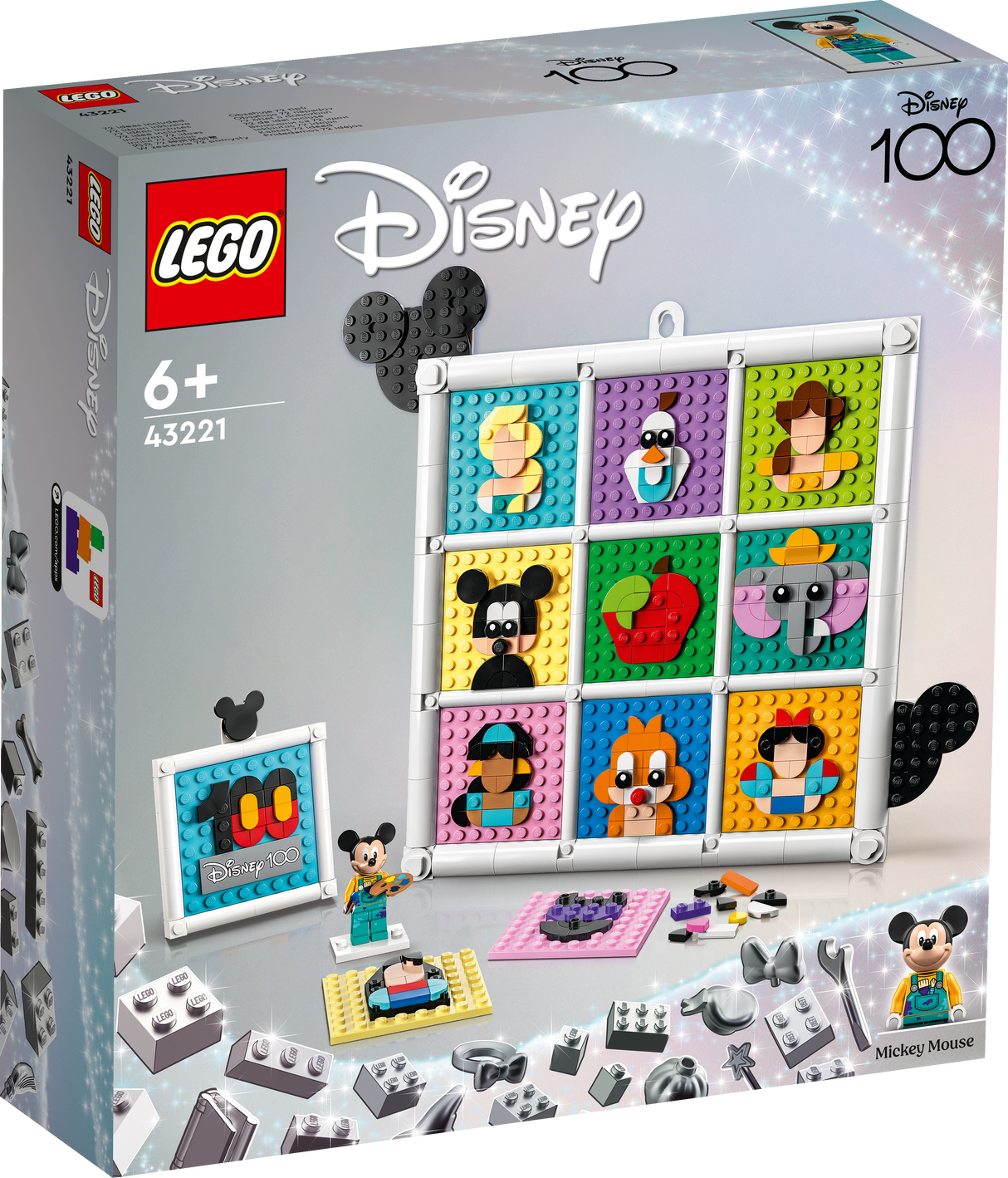 LEGO Disney 100 Years of Disney Animation Icons 43221L