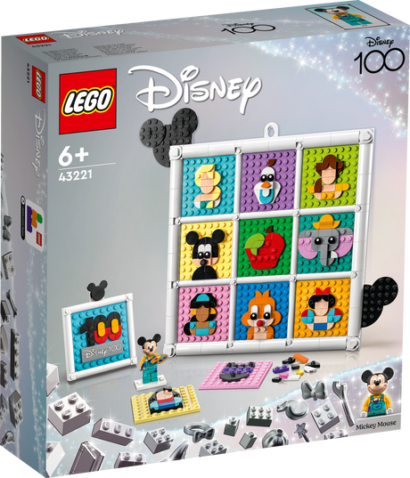 LEGO Disney 100 Years of Disney Animation Icons 43221L