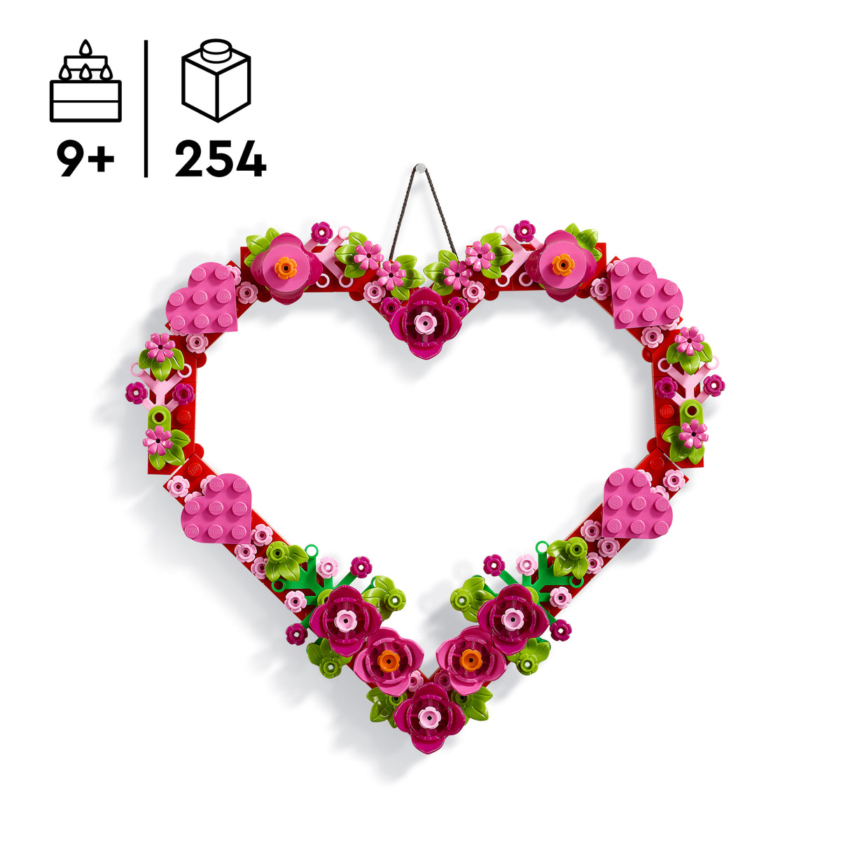 LEGO Heart Ornament 40638L