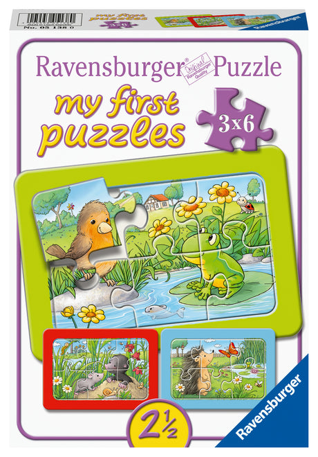 Ravensburger Puzzle 3x6 pc My First Puzzle
 051380V