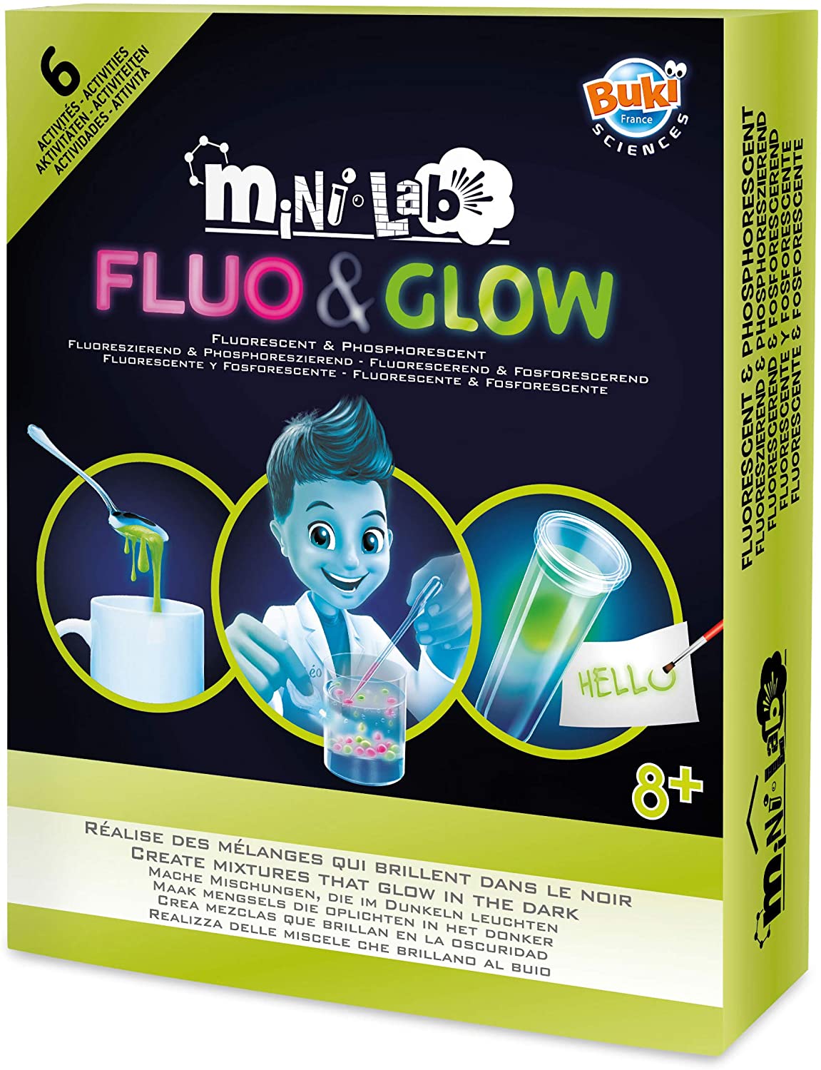Buki Mini Lab Fluo & Glow 3011I