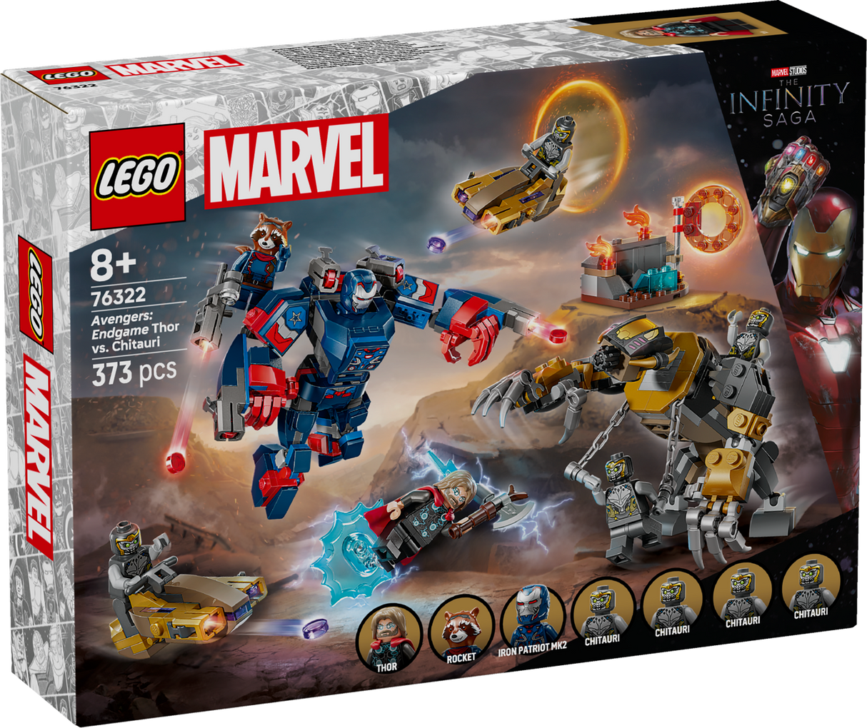 LEGO Super Heroes Avengers: Endgame Thor vs. Chitauri 76322L