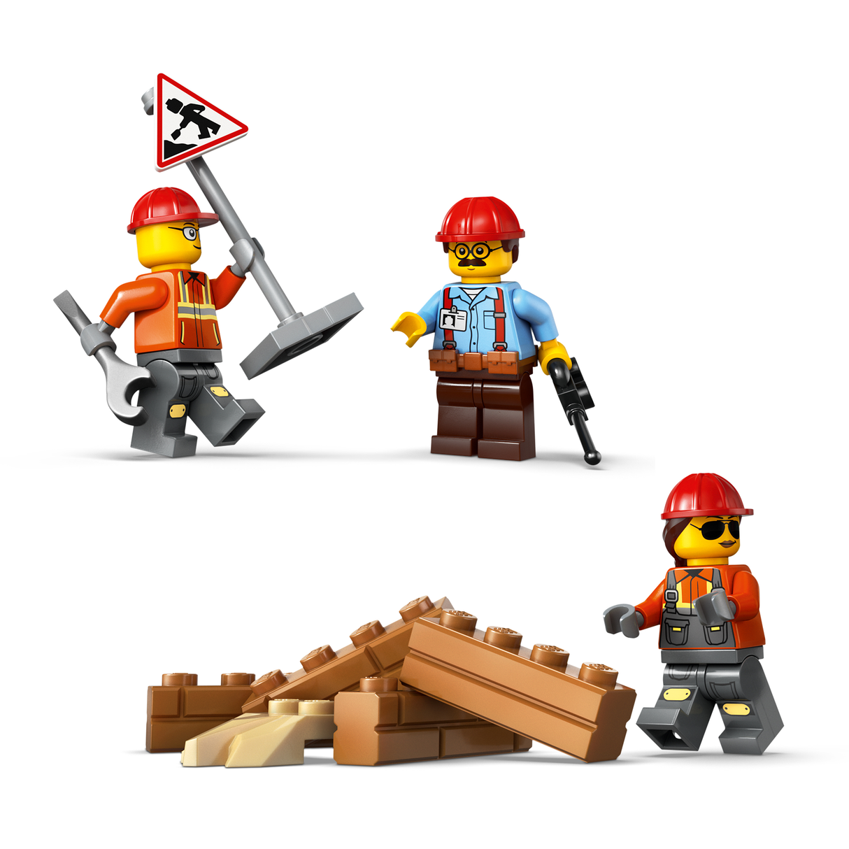 LEGO City Yellow Bulldozer with Front Loader
 60466L