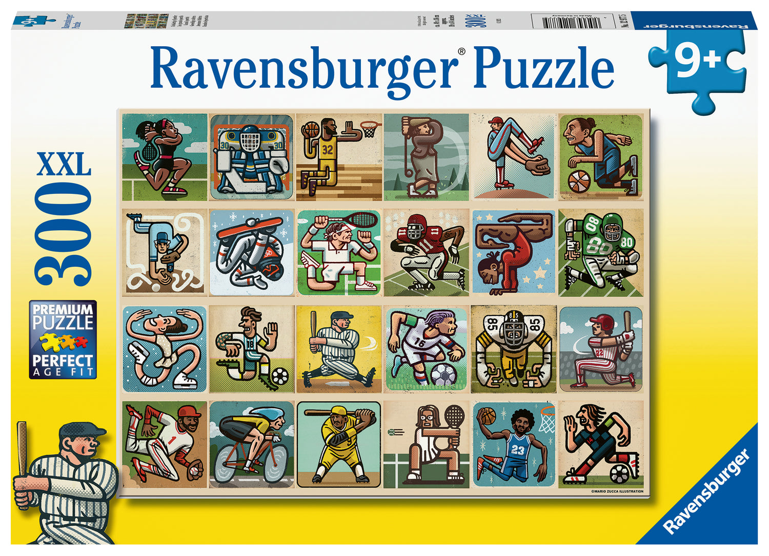 Ravensburger Puzzle 300 pc Athletes 129775V