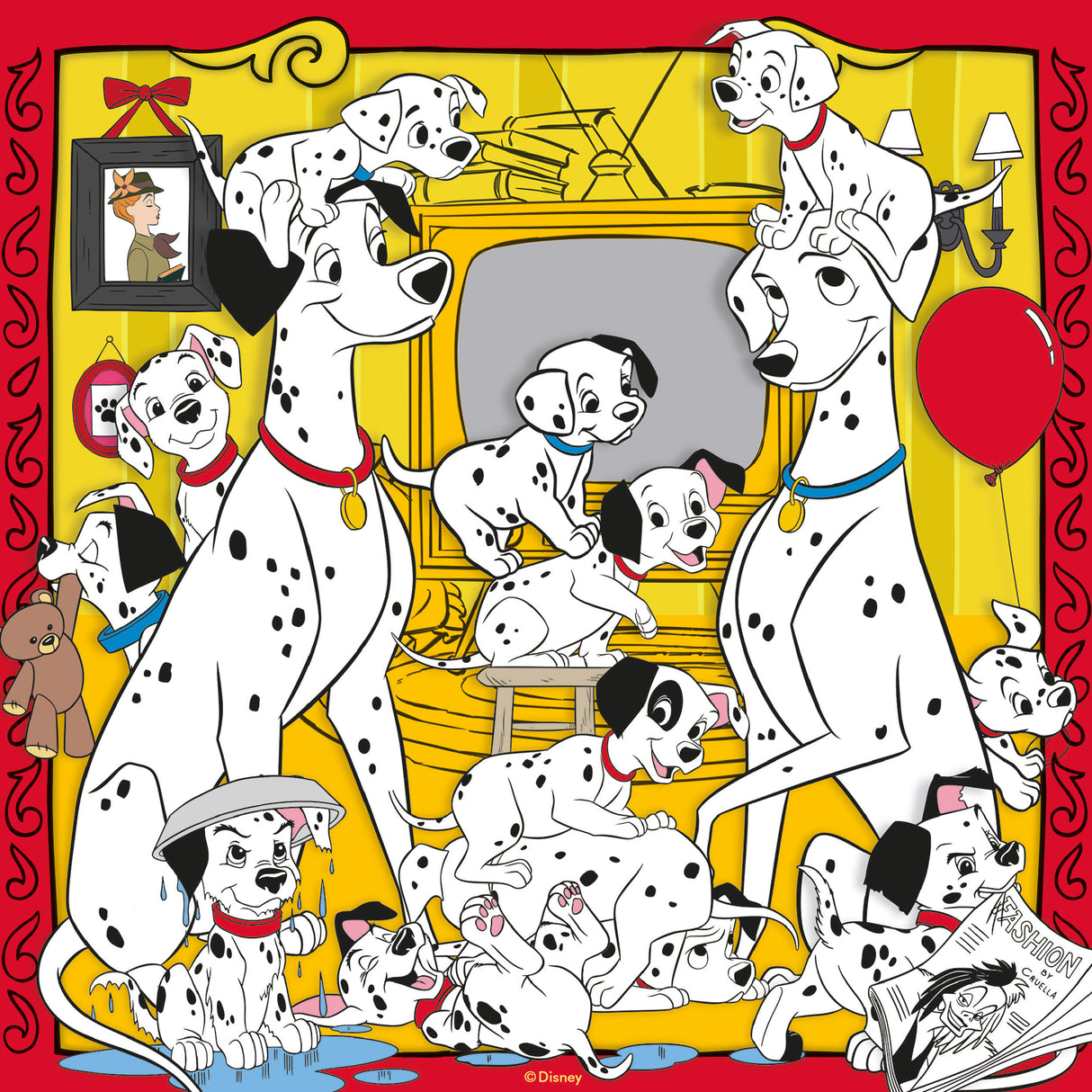 Ravensburger Puzzle 3x49 pc Disney Characters 051557V