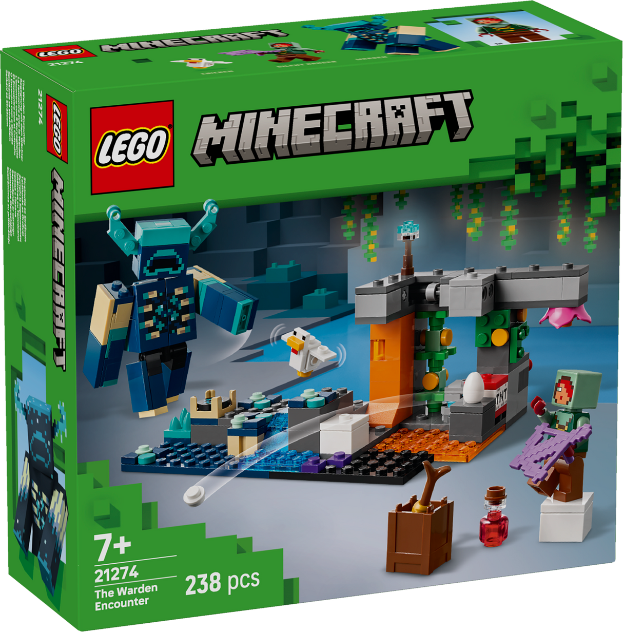 LEGO Minecraft The Warden Encounter 21274L
