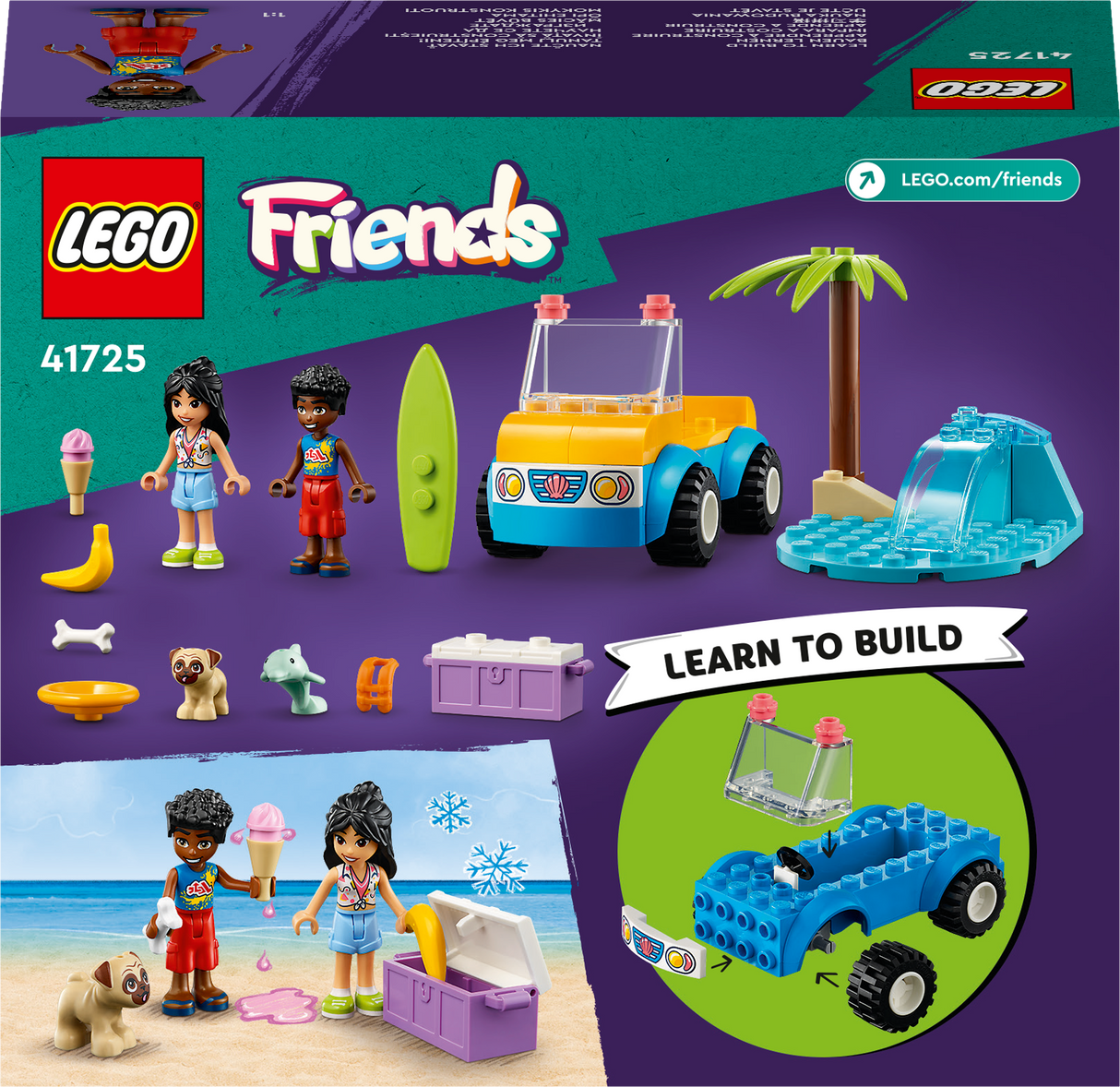 LEGO Friends Beach Buggy Fun 41725L