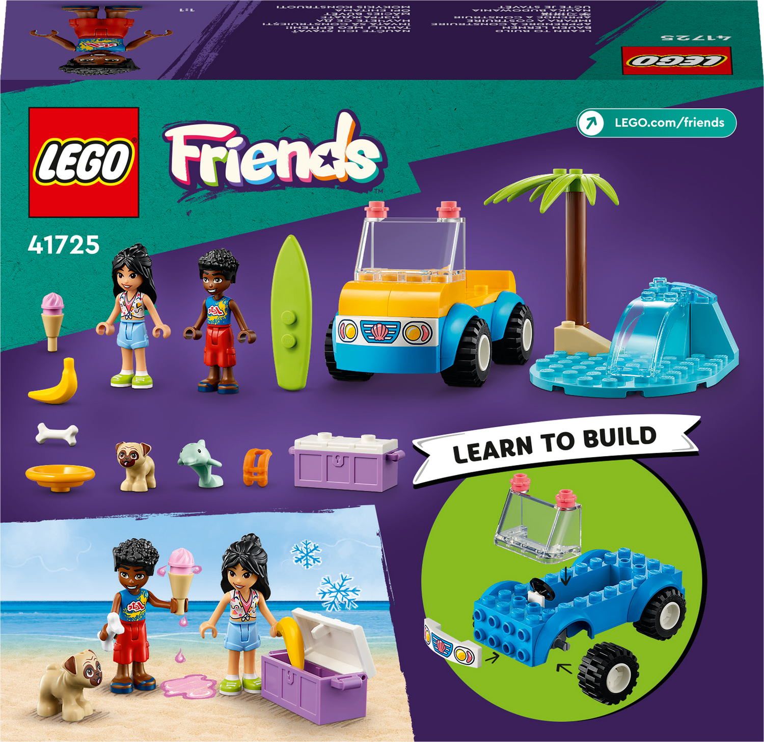 LEGO Friends Beach Buggy Fun 41725L