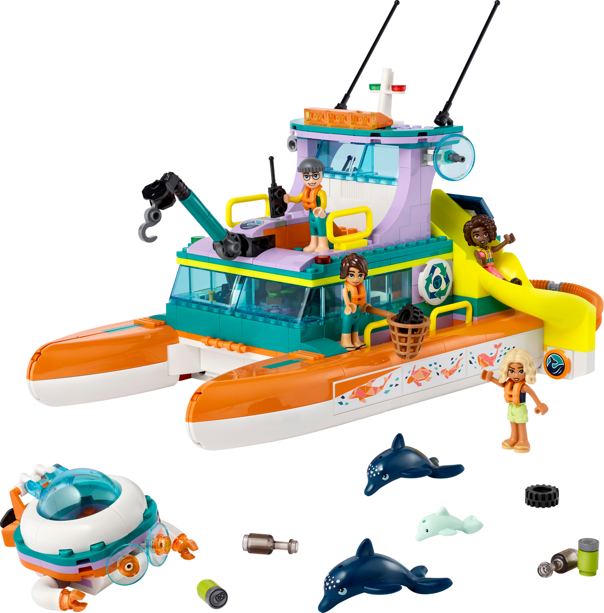 LEGO Friends Sea Rescue Boat 41734L