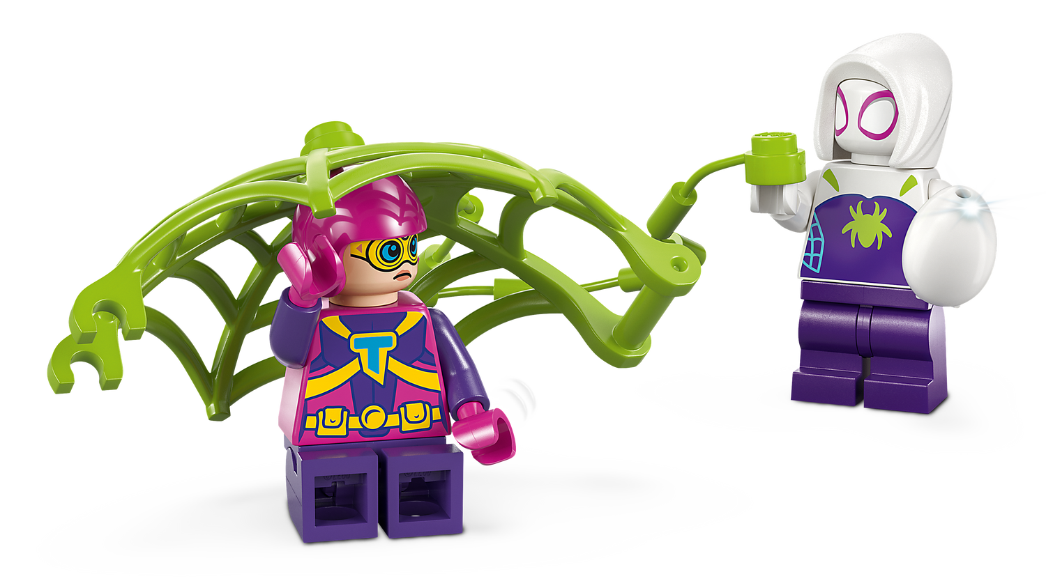 LEGO Spidey and Gobby's Raptor Battle at Tree House HQ 11200L