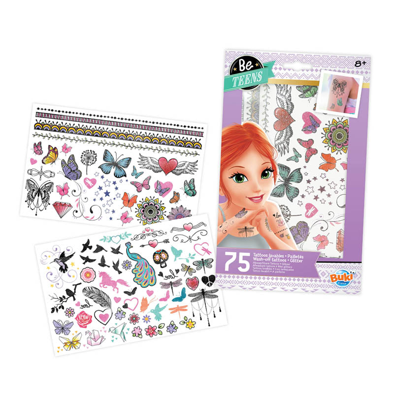 Buki 75 tattoos TA001I