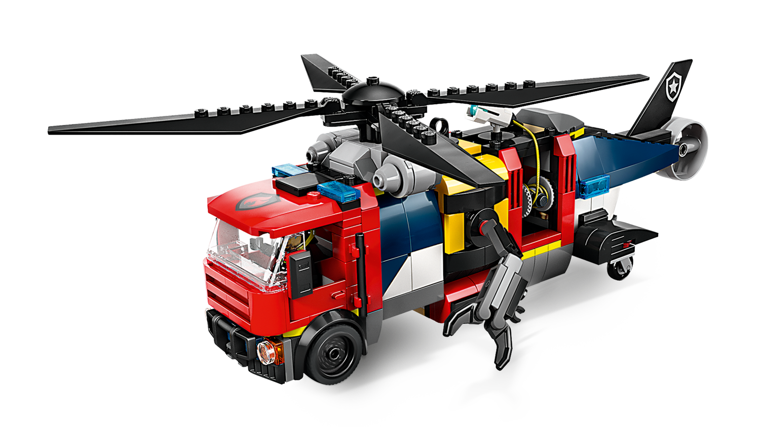 LEGO City Helicopter, Fire Engine & Submarine Remix 60462L