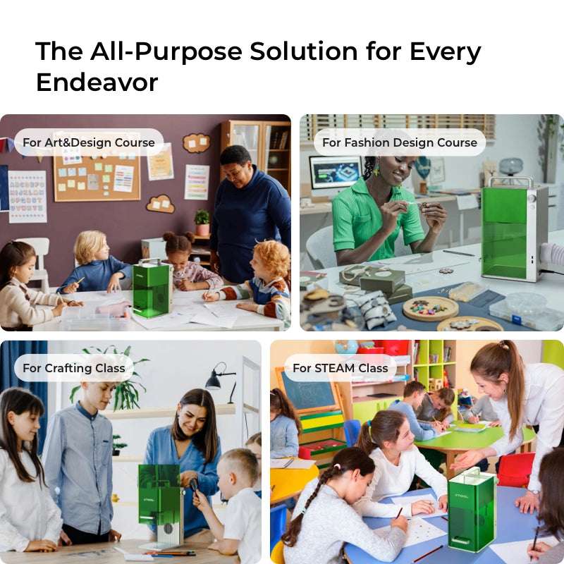 xTool F1 10W Laser Engraver Education Kit P5010204-EDU