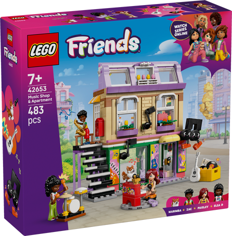 LEGO Friends Music Store & Apartment 42653L