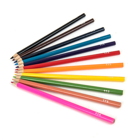 TTS Colouring Pencils Class Packs Assorted 24 pk 017896B